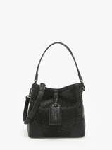 Cross Body Tas Label Valentino Zwart label VBS8GW34