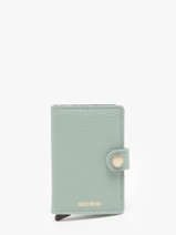 Kaarthouder Pebble Leder Secrid Blauw pebble MPE