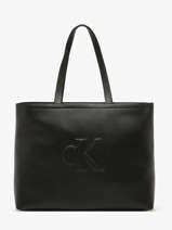 Sac Port paule Sculpted Calvin klein jeans Noir sculpted K612724