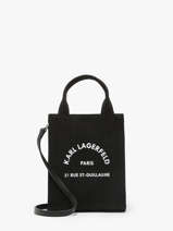 Sac Bandoulire Xs Rsg Coton Karl lagerfeld Noir rsg 246W3890