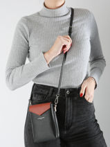 Cross Body Tas Maya Lancaster Zwart maya 86-vue-porte