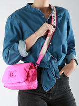 Sac Bandoulire Sporty Nylon Lola casademunt Noir sporty 25-vue-porte