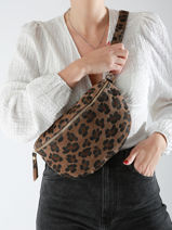 Heuptasje Milano Bruin velvet leopardo VL21123-vue-porte