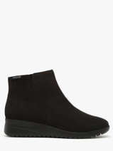 Enkellaarsjes Idora Uit Leder Mephisto Zwart women P5145652