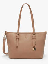 Sac Port paule Zip Lulu castagnette Marron zip WILFRIED