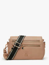 Sac Bandoulire Zip Lulu castagnette Marron zip WILDAN