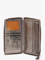 Portefeuille Charlotte Leder Paul marius Grijs vintage CHARLOTT-vue-porte