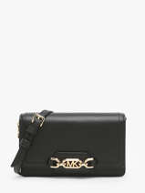 Sac Bandoulire Heather Cuir Michael kors Noir heather F2G7HC1L