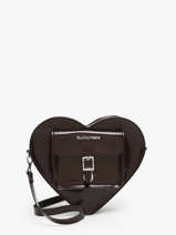 Sac Bandoulire Heart Cuir Dr martens Rouge heart AD015601