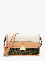 Sac Bandoulire Leopard Lulu castagnette Multicolore leopard TYNA