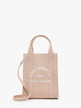 Sac Bandoulire Rsg Coton Karl lagerfeld Rose rsg 240W3890