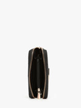 Portefeuille Guess Noir laurel PG850014-vue-porte