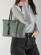 Schoudertas Paris Miniprix Groen paris F8545-vue-porte