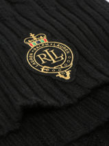 charpe Lauren ralph lauren Noir textile 54960071-vue-porte