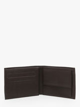 Portefeuille Lon Cuir Arthur & aston Marron leon 126-vue-porte