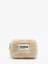 Portemonnee Hindbag Beige fourrure F