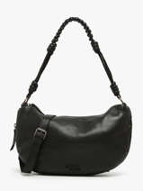 Sac Bandoulire Tokyo Cuir Basilic pepper Noir tokyo BTOK02