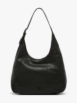 Sac Port paule Barcelone Cuir Basilic pepper Noir barcelone BBAC06