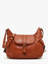 Sac Bandouli�re Utility Cuir Basilic pepper Marron utility BUTI08
