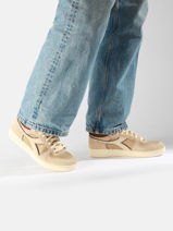 Sneakers Magic Mid En Cuir Diadora Multicolore unisex MAGIC BASKET DEMI CUT SUEDE LEATHER-vue-porte