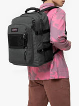 Rugzak 2 Compartimenten Met 16" Laptopvak Eastpak Grijs authentic EK0A5BIL-vue-porte