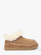 Boots Classic Ultra Mini Alpine Uit Leder Ugg Bruin women 1158224