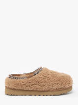 Chaussons Tasman Maxi Curly En Cuir Ugg Marron women 1158356