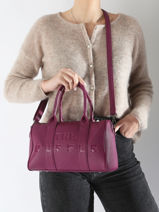 Sac Bandoulire New Grain Miniprix Violet new grain W8016-vue-porte