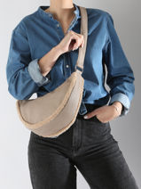 Cross Body Tas Polaire Miniprix Beige polaire 2-vue-porte