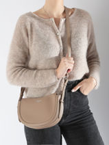Sac Bandoulire Grained Miniprix Beige grained H8525-vue-porte