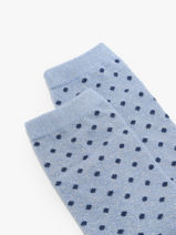 Sokken Pieces Blauw socks women 17094859-vue-porte