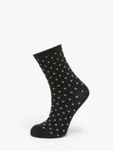 Chaussettes Pieces Noir socks women 17094859