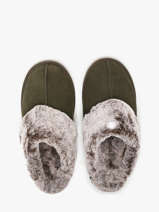 Pantoffels Isotoner Groen accessoires 97282