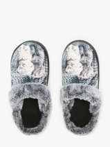 Chaussons Isotoner Gris women 97419