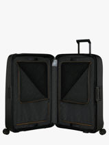 Harde Reiskoffer Essens Samsonite Grijs essens 152056-vue-porte