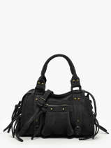 Sac Bandouli�re Velvet Milano Noir velvet VE24093
