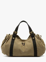 Sac Port paule Canvas Coton Gerard darel Vert canvas DBS01450