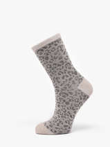 Chaussettes Pieces Beige girl 17151109