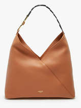 Sac Port paule Pagode Cuir Lancel Marron pagode A12510