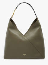 Sac Port� �paule Pagode Cuir Lancel Vert pagode A12510