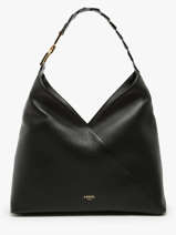 Sac Port� �paule Pagode Cuir Lancel Noir pagode A12510