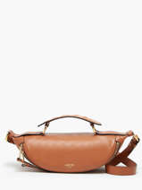 Sac Bandoulire S Origami Cuir Lancel Marron origami A12527