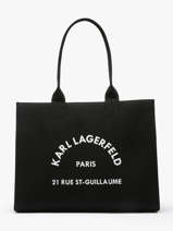 Sac Port paule Rsg Coton Karl lagerfeld Noir rsg A1W50009