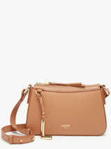 Cross Body Tas Faubourg Leder Lancel Bruin faubourg A13524