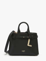 Sac Bandoulire Faubourg Cuir Lancel Noir faubourg A13527