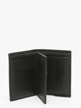 Portefeuille Porte-monnaie Grained Cuir Hugo boss Noir grained HLG416A-vue-porte