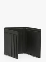 Portefeuille Smooth Cuir Hugo boss Noir smooth HLO403A-vue-porte