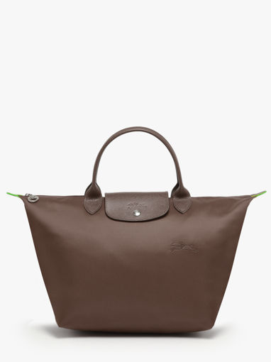 Longchamp Le pliage green Sac port main Marron