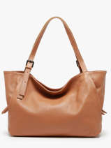 Sac  Main Caviar Cuir Milano Marron caviar CA24066