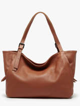 Sac  Main Caviar Cuir Milano Marron caviar CA24066